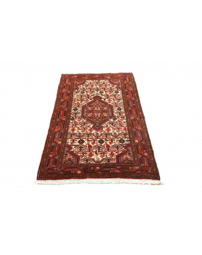 Tappeto Hamadan Persia marrone giallo 72x132