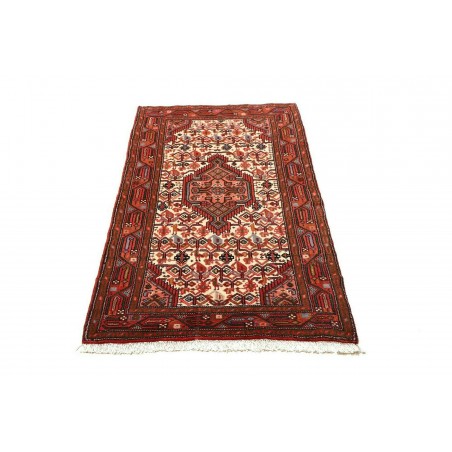 Tappeto Hamadan Persia marrone giallo 72x132