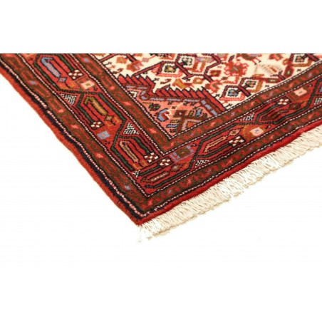 Tappeto Hamadan Persia marrone giallo 72x132