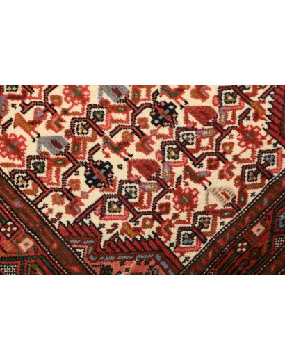 Tappeto Hamadan Persia marrone giallo 72x132