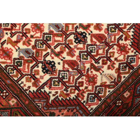Tappeto Hamadan Persia marrone giallo 72x132