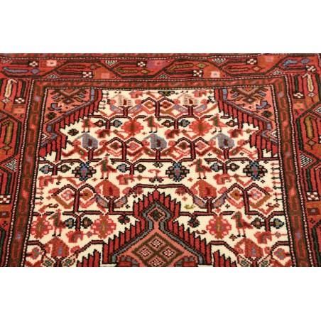 Tappeto Hamadan Persia marrone giallo 72x132