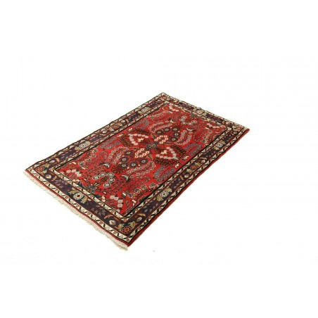 Tappeto Hamadan Persia grigio marrone 80x131