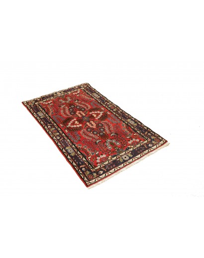 Tappeto Hamadan Persia grigio marrone 80x131