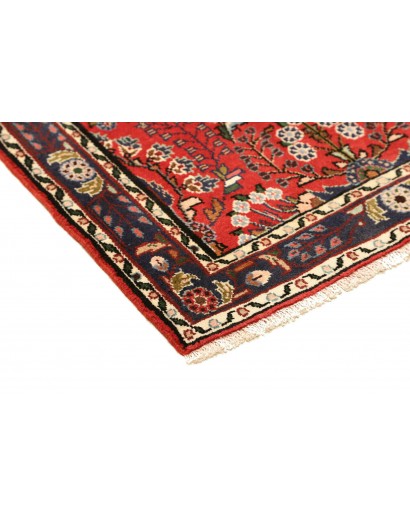 Tappeto Hamadan Persia grigio marrone 80x131