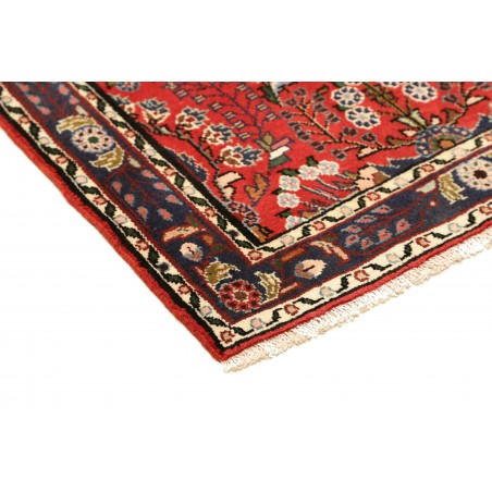 Tappeto Hamadan Persia grigio marrone 80x131