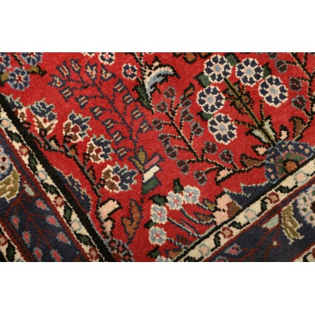 Tappeto Hamadan Persia grigio marrone 80x131