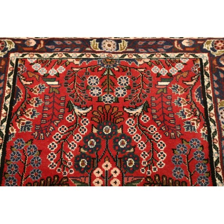 Tappeto Hamadan Persia grigio marrone 80x131