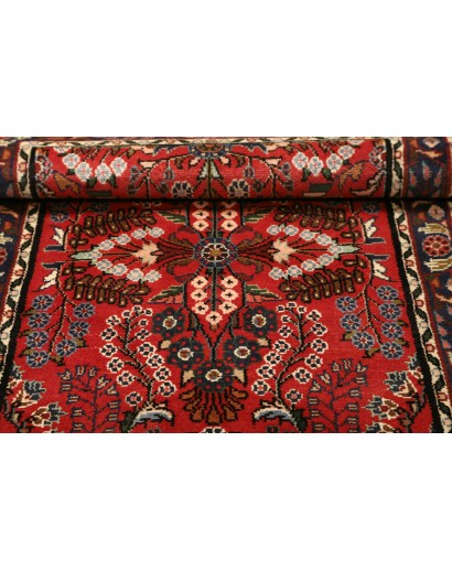 Tappeto Hamadan Persia grigio marrone 80x131