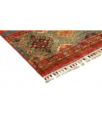 Tappeto Samarkand Pakistan marrone grigio 84x123