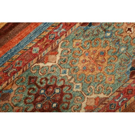 Tappeto Samarkand Pakistan marrone grigio 84x123