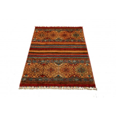 Tappeto Samarkand Pakistan marrone arancione 79x130