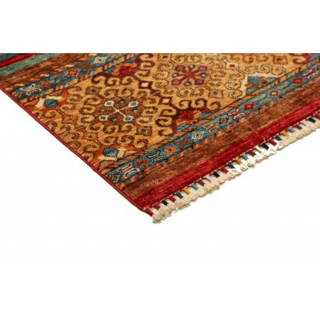 Tappeto Samarkand Pakistan marrone arancione 79x130
