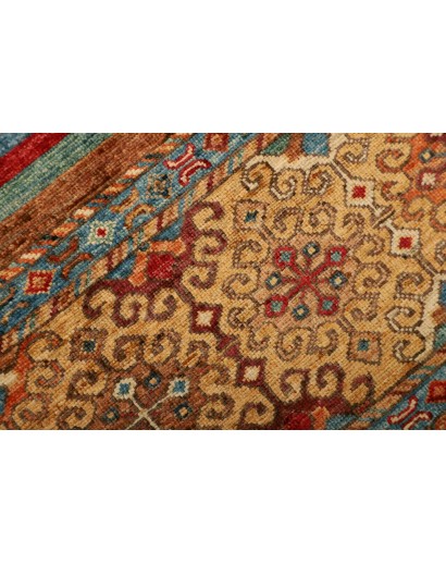 Tappeto Samarkand Pakistan marrone arancione 79x130