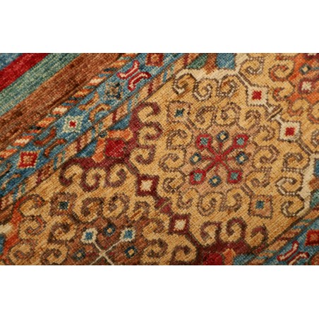 Tappeto Samarkand Pakistan marrone arancione 79x130