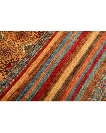 Tappeto Samarkand Pakistan marrone arancione 79x130
