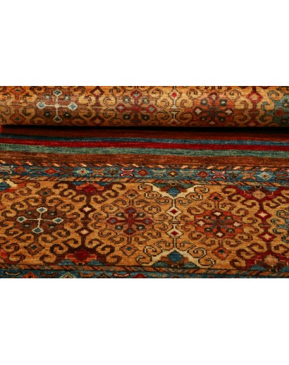 Tappeto Samarkand Pakistan marrone arancione 79x130