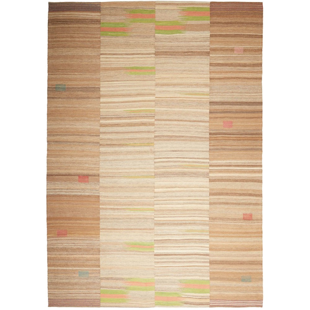 Tappeto Kilim Persia marrone 214x304