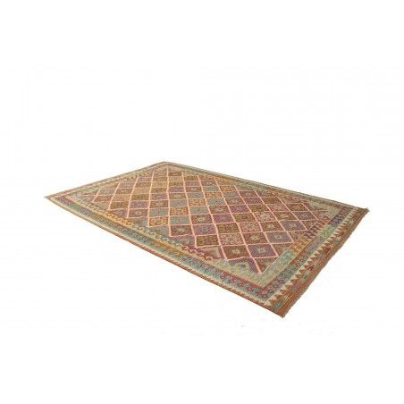 Tappeto Kilim Afghanistan marrone 200x298