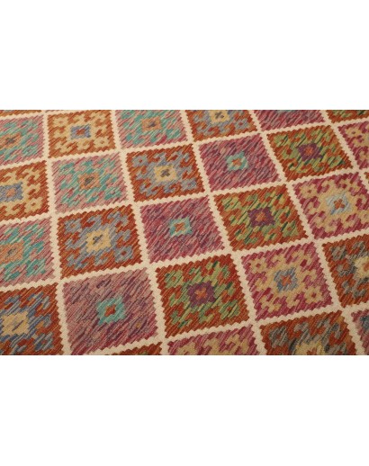 Tappeto Kilim Afghanistan marrone 200x298