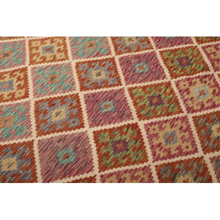 Tappeto Kilim Afghanistan marrone 200x298