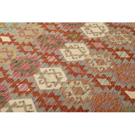 Tappeto Kilim Afghanistan marrone 203x295