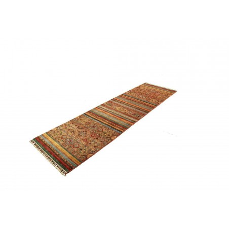 Tappeto Samarkand Pakistan marrone bianco 82x282