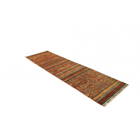 Tappeto Samarkand Pakistan marrone bianco 82x282