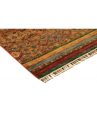 Tappeto Samarkand Pakistan marrone bianco 82x282