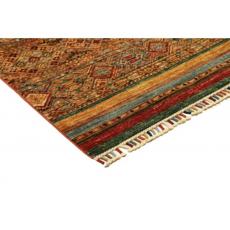 Tappeto Samarkand Pakistan marrone bianco 82x282