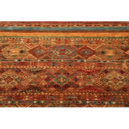 Tappeto Samarkand Pakistan marrone bianco 82x282