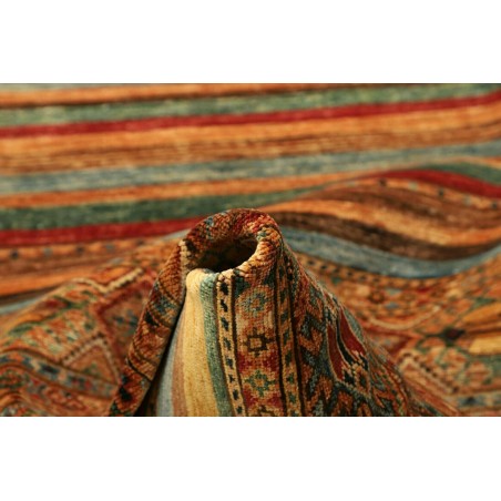 Tappeto Samarkand Pakistan marrone bianco 82x282