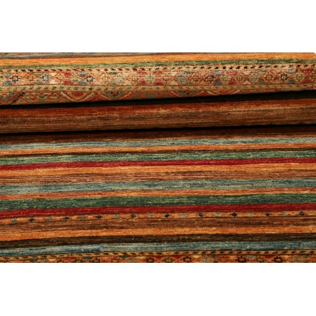 Tappeto Samarkand Pakistan marrone bianco 82x282