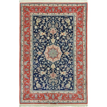 Tappeto Isfahan Persia beige marrone 157x232