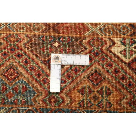 Tappeto Samarkand Pakistan rosso arancione 82x242
