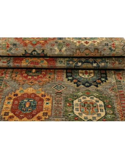 Tappeto Tribal Pakistan marrone 79x249