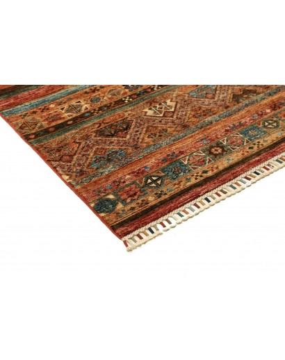 Tappeto Samarkand Pakistan rosso 82x248
