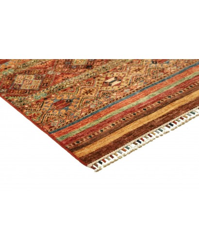 Tappeto Samarkand Pakistan arancione 80x294