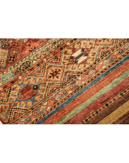 Tappeto Samarkand Pakistan arancione 80x294