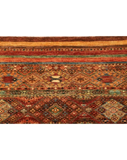 Tappeto Samarkand Pakistan arancione 80x294