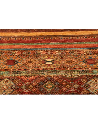 Tappeto Samarkand Pakistan arancione 80x294