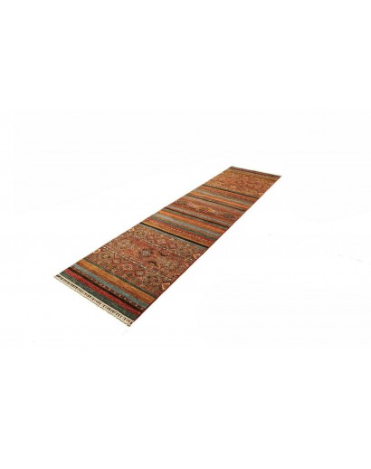 Tappeto Samarkand Pakistan marrone arancione 81x306