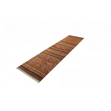 Tappeto Samarkand Pakistan marrone arancione 81x306
