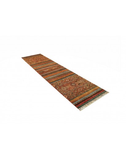Tappeto Samarkand Pakistan marrone arancione 81x306