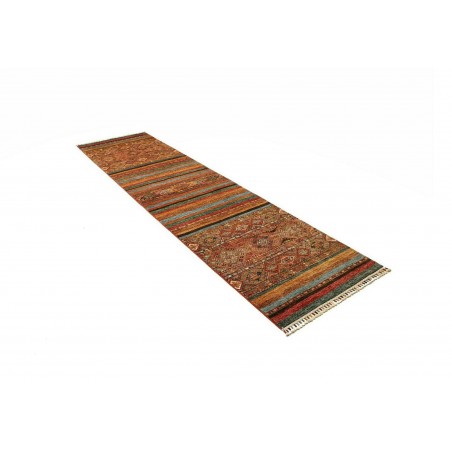 Tappeto Samarkand Pakistan marrone arancione 81x306