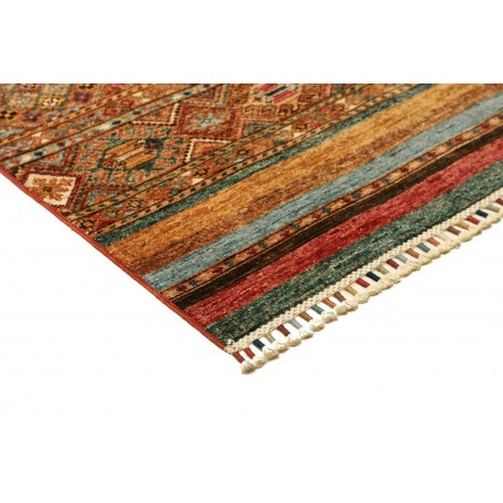 Tappeto Samarkand Pakistan marrone arancione 81x306
