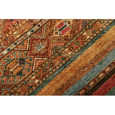 Tappeto Samarkand Pakistan marrone arancione 81x306