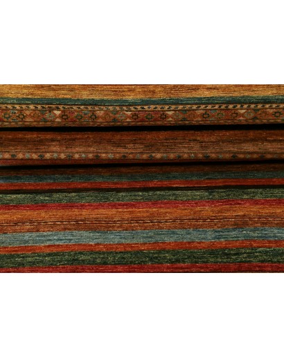 Tappeto Samarkand Pakistan marrone arancione 81x306