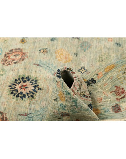 Tappeto Shahi Fine Pakistan azzurro 171x226