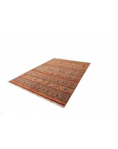 Tappeto Samarkand Pakistan rosso marrone 210x280